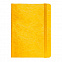 Ежедневник недатированный Boomer, А5,  желтый, кремовый блок, без обреза с логотипом в Балашихе заказать по выгодной цене в кибермаркете AvroraStore
