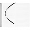 Блокнот Shall, черный, с белой бумагой с логотипом в Балашихе заказать по выгодной цене в кибермаркете AvroraStore