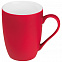 Кружка керамическая 300 мл, красная с логотипом в Балашихе заказать по выгодной цене в кибермаркете AvroraStore