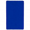 Флисовый плед Warm&Peace, ярко-синий с логотипом в Балашихе заказать по выгодной цене в кибермаркете AvroraStore