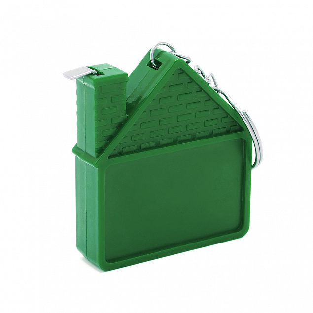 Брелок-рулетка Home - Зеленый FF с логотипом в Балашихе заказать по выгодной цене в кибермаркете AvroraStore