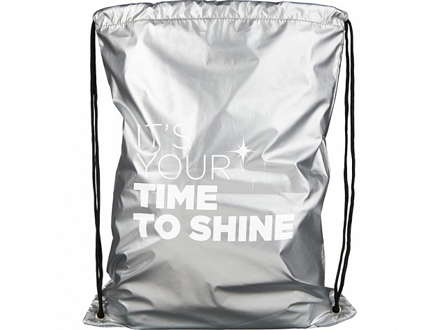 Рюкзак-мешок Be Inspired блестящий с логотипом в Балашихе заказать по выгодной цене в кибермаркете AvroraStore