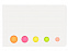 Набор стикеров Fergason на 5 цветов, белый с логотипом в Балашихе заказать по выгодной цене в кибермаркете AvroraStore