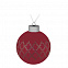 Елочный шар King, 8 см, красный с логотипом в Балашихе заказать по выгодной цене в кибермаркете AvroraStore