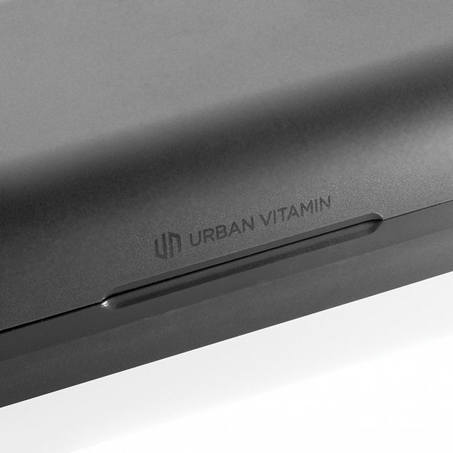Спортивные беспроводные наушники Urban Vitamin Pacifica с защитой IPX5 из переработанного пластика R с логотипом в Балашихе заказать по выгодной цене в кибермаркете AvroraStore
