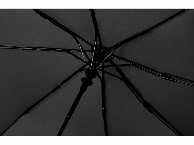 Зонт-полуавтомат складной Marvy с проявляющимся рисунком, черный с логотипом в Балашихе заказать по выгодной цене в кибермаркете AvroraStore
