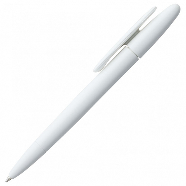 Ручка шариковая Prodir DS5 TPP, белая с логотипом в Балашихе заказать по выгодной цене в кибермаркете AvroraStore