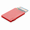 Держатель RFID для пяти карт, красный с логотипом в Балашихе заказать по выгодной цене в кибермаркете AvroraStore