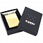 Зажигалка Zippo Classic Brushed, золотистая с логотипом в Балашихе заказать по выгодной цене в кибермаркете AvroraStore