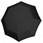 Складной зонт U.090, черный с логотипом в Балашихе заказать по выгодной цене в кибермаркете AvroraStore