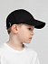 Бейсболка детская Capture Kids, черная с логотипом в Балашихе заказать по выгодной цене в кибермаркете AvroraStore