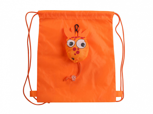 Детский рюкзак ELANIO складной, жираф с логотипом в Балашихе заказать по выгодной цене в кибермаркете AvroraStore