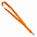 Ланъярд NECK, оранжевый, полиэстер, 2х50 см с логотипом в Балашихе заказать по выгодной цене в кибермаркете AvroraStore