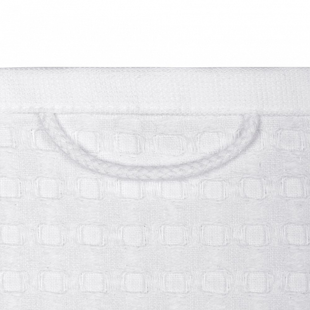 Полотенце вафельное Piquee, малое, белое с логотипом в Балашихе заказать по выгодной цене в кибермаркете AvroraStore