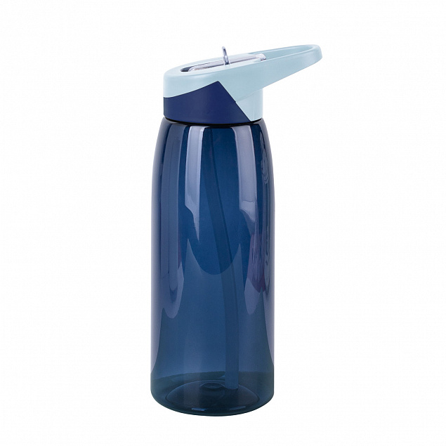 Спортивная бутылка для воды, Joy, 750 ml, синяя с логотипом в Балашихе заказать по выгодной цене в кибермаркете AvroraStore