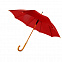 Зонт-трость Arwood - Красный PP с логотипом в Балашихе заказать по выгодной цене в кибермаркете AvroraStore