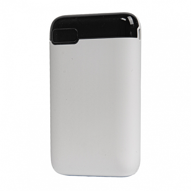 Универсальный аккумулятор OMG Num 5 (5000 мАч), белый, 10,2х6.3х1,2 см с логотипом в Балашихе заказать по выгодной цене в кибермаркете AvroraStore