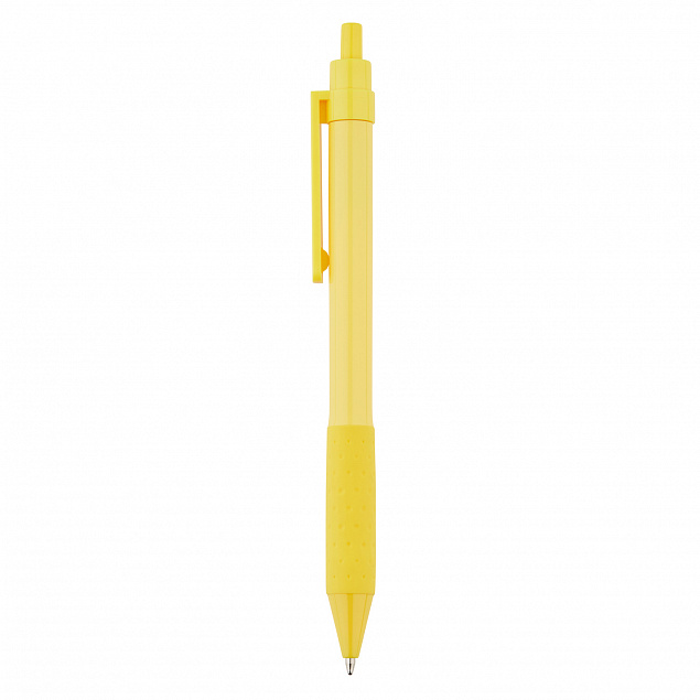 Ручка X2, желтый с логотипом в Балашихе заказать по выгодной цене в кибермаркете AvroraStore