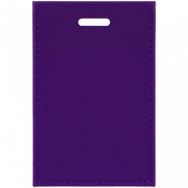 Чехол для пропуска Shall, фиолетовый с логотипом в Балашихе заказать по выгодной цене в кибермаркете AvroraStore
