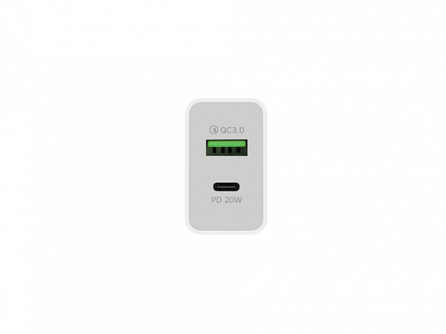 Сетевое зарядное устройство Rombica NEO ZQ3 PD с логотипом в Балашихе заказать по выгодной цене в кибермаркете AvroraStore