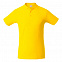 Рубашка поло мужская SURF, желтая с логотипом в Балашихе заказать по выгодной цене в кибермаркете AvroraStore