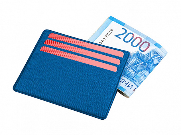 Картхолдер для 6 банковских карт и наличных денег «Favor» с логотипом в Балашихе заказать по выгодной цене в кибермаркете AvroraStore