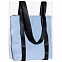 Шопер Clarity с голубым органайзером, прозрачный с логотипом в Балашихе заказать по выгодной цене в кибермаркете AvroraStore