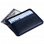 Чехол для карт Signature, синий с голубым с логотипом в Балашихе заказать по выгодной цене в кибермаркете AvroraStore