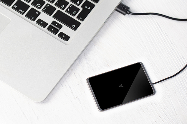 Беспроводное зарядное устройство ACCESSTYLE BERMUDA 15W,  черный с логотипом в Балашихе заказать по выгодной цене в кибермаркете AvroraStore