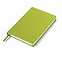 Ежедневник недатированный Campbell, А5,  зеленое яблоко, белый блок с логотипом в Балашихе заказать по выгодной цене в кибермаркете AvroraStore