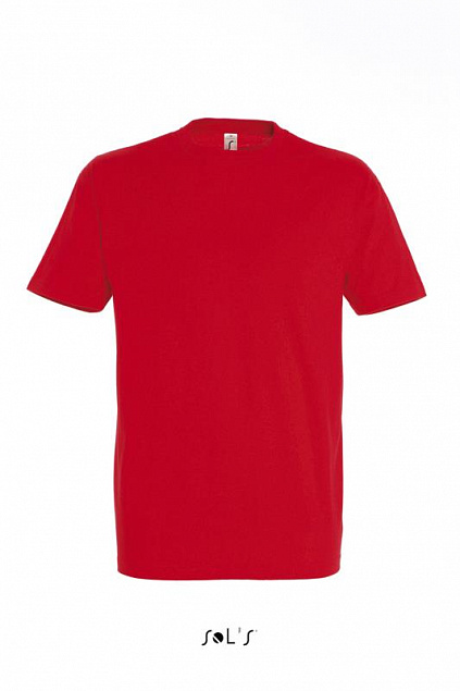 Фуфайка (футболка) IMPERIAL мужская,Красный 3XL с логотипом в Балашихе заказать по выгодной цене в кибермаркете AvroraStore