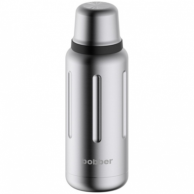 Термос Flask 1000, вакуумный, стальной матовый с логотипом в Балашихе заказать по выгодной цене в кибермаркете AvroraStore