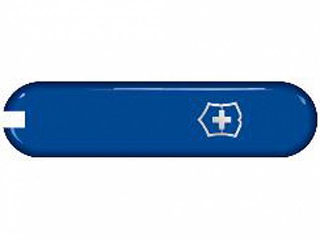 Передняя накладка VICTORINOX 58 мм, пластиковая, синяя с логотипом в Балашихе заказать по выгодной цене в кибермаркете AvroraStore