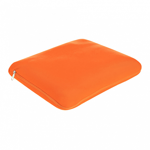 Плед-подушка "Вояж" - Оранжевый OO с логотипом в Балашихе заказать по выгодной цене в кибермаркете AvroraStore