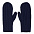 Варежки вязаные НАСВЯЗИ© полушерсть с логотипом в Балашихе заказать по выгодной цене в кибермаркете AvroraStore