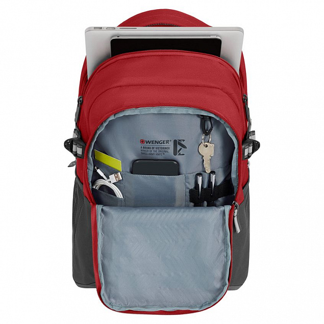 Рюкзак Next Ryde, красный, антрацит с логотипом в Балашихе заказать по выгодной цене в кибермаркете AvroraStore