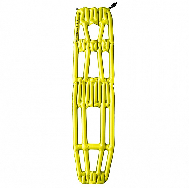 Надувной коврик Inertia X Frame, желтый с логотипом в Балашихе заказать по выгодной цене в кибермаркете AvroraStore