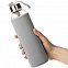 Бутылка для воды Sleeve Ace, серая с логотипом в Балашихе заказать по выгодной цене в кибермаркете AvroraStore