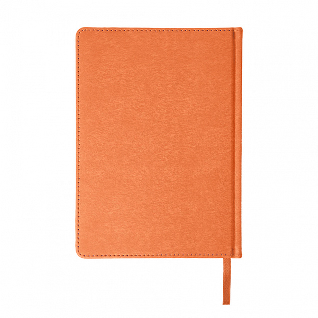 Ежедневник недатированный Anderson, А5,  оранжевый, белый блок с логотипом в Балашихе заказать по выгодной цене в кибермаркете AvroraStore