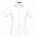 Рубашка женская с коротким рукавом ELITE, белая с логотипом в Балашихе заказать по выгодной цене в кибермаркете AvroraStore