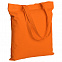 Холщовая сумка Countryside, оранжевая с логотипом в Балашихе заказать по выгодной цене в кибермаркете AvroraStore