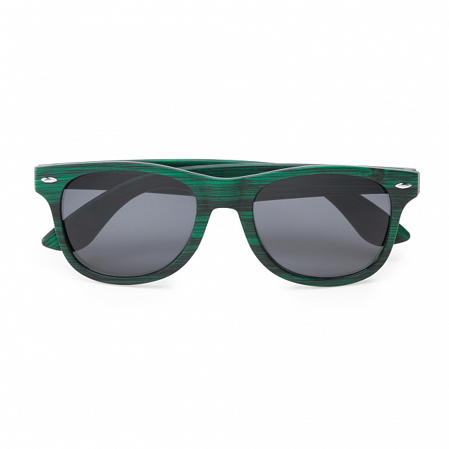 Очки солнцезащитные DAX, Темно-зеленый с логотипом в Балашихе заказать по выгодной цене в кибермаркете AvroraStore