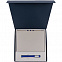 Коробка Memoria под ежедневник и ручку, синяя с логотипом в Балашихе заказать по выгодной цене в кибермаркете AvroraStore