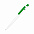 MIR, ручка шариковая, зеленый/белый, пластик с логотипом в Балашихе заказать по выгодной цене в кибермаркете AvroraStore