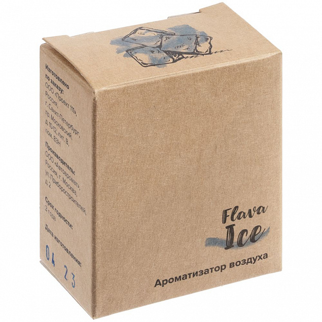 Ароматизатор воздуха Flava Ice, ментол с логотипом в Балашихе заказать по выгодной цене в кибермаркете AvroraStore