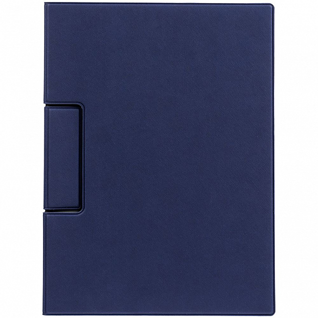 Папка-планшет Devon, синяя с логотипом в Балашихе заказать по выгодной цене в кибермаркете AvroraStore