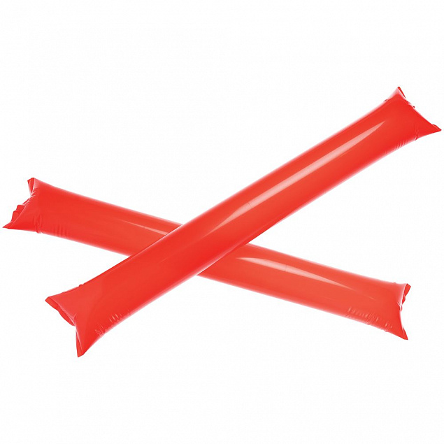 Палки-стучалки для болельщиков «Пошумим», красные с логотипом в Балашихе заказать по выгодной цене в кибермаркете AvroraStore