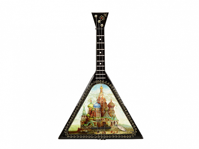 Подарочный набор Музыкальная Россия: балалайка, книга  RUSSIA с логотипом в Балашихе заказать по выгодной цене в кибермаркете AvroraStore