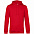 Толстовка с капюшоном унисекс BNC Inspire (Organic), красная с логотипом в Балашихе заказать по выгодной цене в кибермаркете AvroraStore