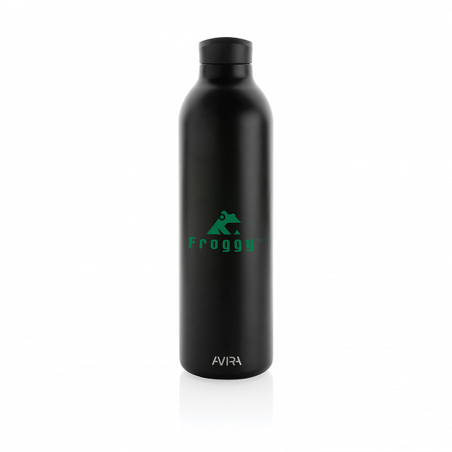 Термобутылка Avira Avior из переработанной нержавеющей стали RCS, 1 л с логотипом в Балашихе заказать по выгодной цене в кибермаркете AvroraStore